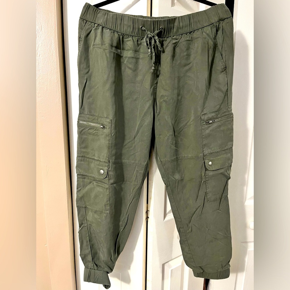 NWOT Banana Republic Olive Joggers